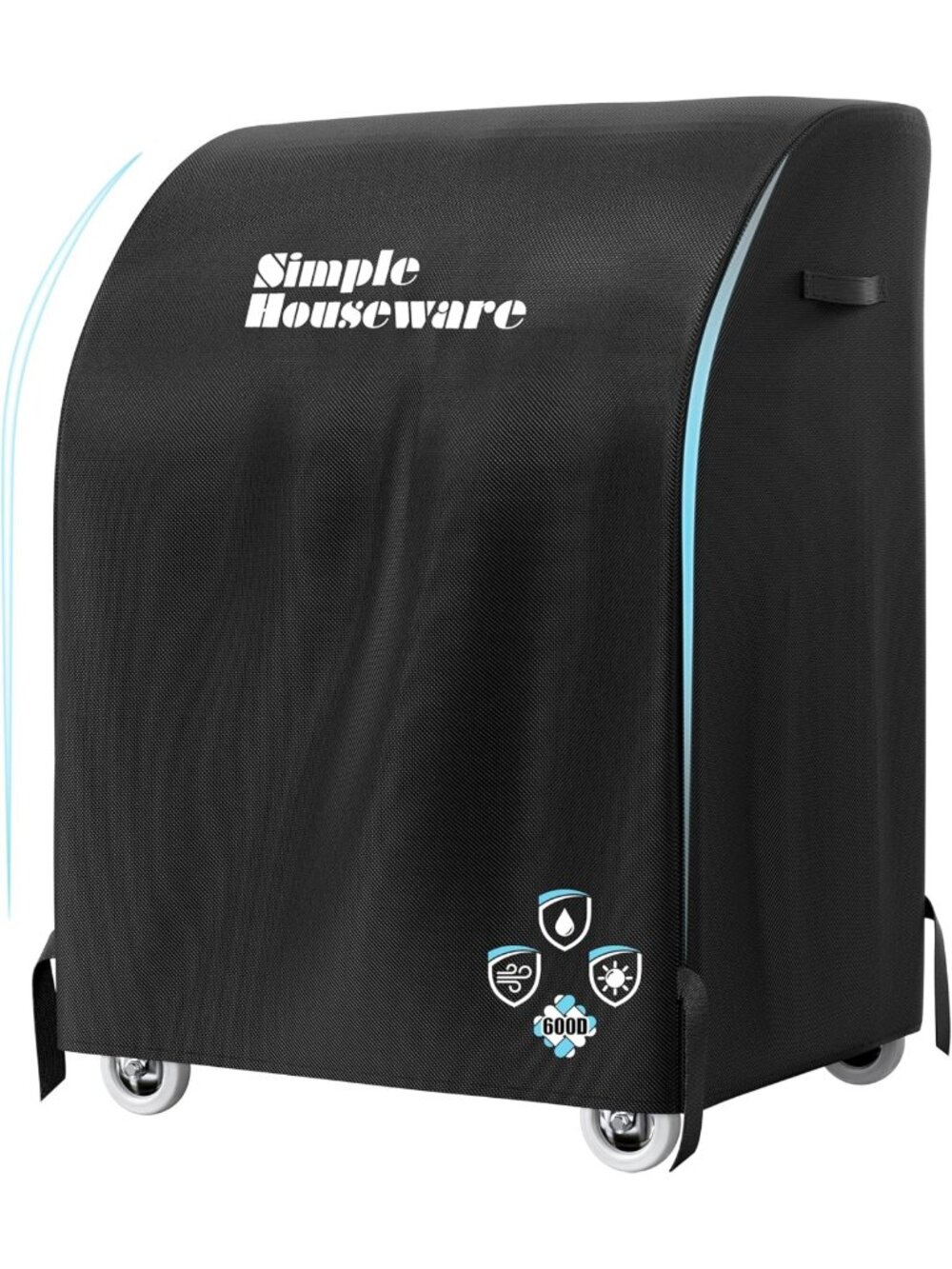 Heavy-Duty 32" BBQ Gas Grill Cover - Waterproof, Durable, Weather-Resistant